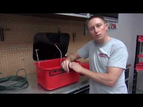 Redline 3.5 Gallon Benchtop Parts Washer