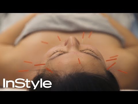 We Tried Anti-aging Facial Acupuncture | Beauty Now | InStyle
