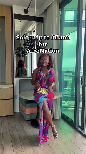 Solo Trip to Miami for AfroNation Music Festival