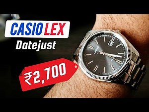 The Best ROLEX Datejust Alternative ! CASIO MTP - 1302D Honest REVIEW 🔥