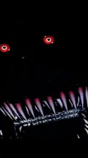 Fnaf 4 nightmare jumpscare sound effect #shorts