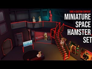 [Hamster CCs] Miniature Space Hamster Set🐹