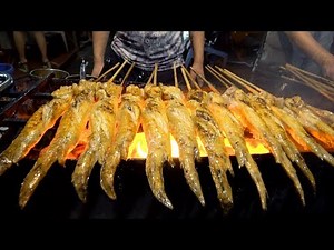 BBQ CHICKEN HEAVEN - Vietnamese Street Food of your DREAMS - HUGE Street Food tour in Hanoi, Vietnam