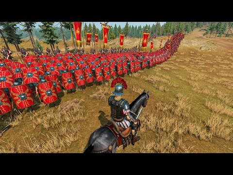 1000 Roman Shieldbearers vs the Carthaginian Army — Wall of Steel | Mount & Blade II: Bannerlord