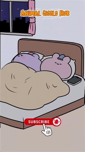 time to sleep #cartoon #animation #shorts #shortvideo #cute #funny
