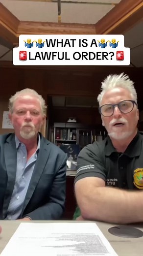Understanding Lawful Orders When Interacting with Law Enforcement