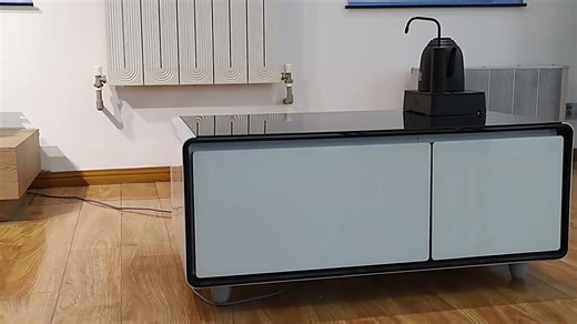 Intelligent Touch Screen Control Table Mini Refrigerator Beverage Storage Cooling Fridge Smart Coffee Table Furniture