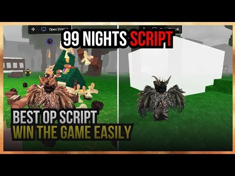 BRING ALL ITEM & INCREASE HIT BOX | WIN THE GAME EASILY! - Roblox 99 Nights In The Forest Script