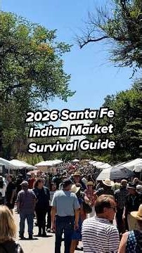 2026 Santa Fe Indian Market Survival Guide