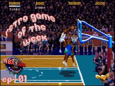 BOOM-SHAKALAKA! NBA Jam TE HD Gameplay (Genesis)