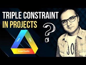 What is Triple Constraints in Project Management? PMP Exam | CAPM Exam