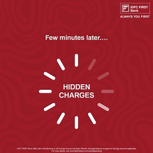 5.2K views · 52 reactions | Stuck in an endless loop of extra charges? With IDFC FIRST Bank, enjoy Zero Fee Banking on ALL Savings Account services, including NEFT, IMPS, RTGS, ATM transactions, debit card, SMS alerts, and 30 more. No more buffering on your savings. Open your account now: https://idfcfr.in/m6ih6u #IDFCFIRSTBank #AlwaysYouFirst #SavingsAccount #ZeroFeeBanking | IDFC FIRST Bank | Facebook