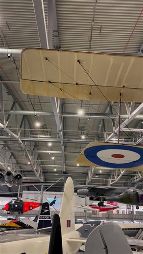 The genuine article - Imperial War Museum Duxford’s original Royal Aircraft Factory RE (Reconnaissance Experimental) 8 - no replica here! #warbirds #greatwar #ww1 #ww1history #IWM | Daniel J Wheatcroft