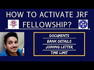 HOW TO ACTIVATE JRF FELLOWSHIP | FULL PROCEDURE FOR JRF FELLOWSHIP | ACCOUNT DETAILS |PRADEEP RAWAT