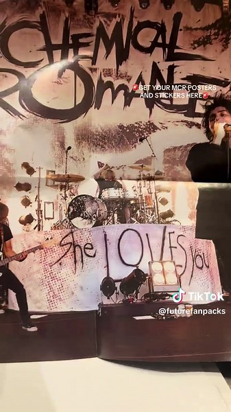 My Chemical Romance fan pack out now!! Going global too🫡 #mcr #mychemicalromance #mcrfanpack #mychemicalromancemerch