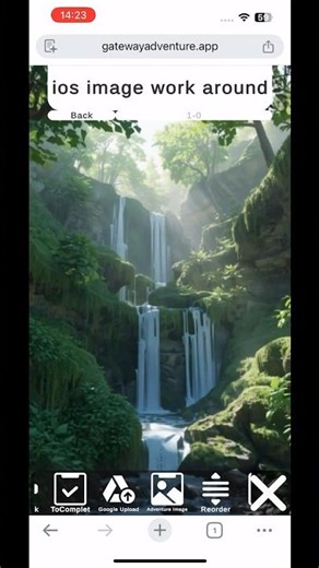 iOS image not uploading workaround