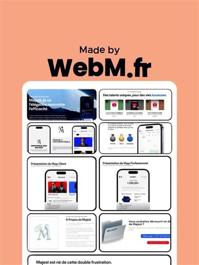 NOUVELLE RÉALISATION WEB - MAJEST.EU - CRÉATION DE SITE WEB PROFESSIONNEL #agenceweb #siteinternet