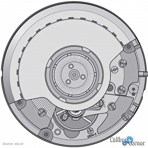ETA Caliber 2894-2 Watch Movement