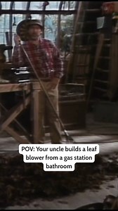 110K views · 3.2K reactions | Why spend $200 on a leaf blower when you can steal one from a gas station bathroom and make it worse? Red Green’s got another "handy" invention in this week’s Handyman Corner fail.  Watch the full DIY disaster compilation here: https://youtu.pulse.ly/hna33cybop #TheRedGreenShow #HandymanCorner #DIYFails #LeafBlowerUpgrade | Red Green | Facebook