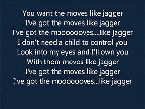 Moves Like Jagger (lyrics) - Maroon 5