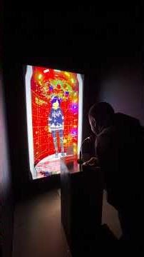 First time at the ARTECHOUSE in Houston, TX. Conversed with AI😱 #RURO #AI #texas #trader #travel