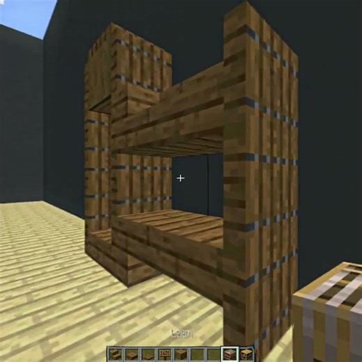 🏡Closet with Pendulum clock | 🔊Track: QMIIR, SXYGX - REBOLA #shorts #minecraft