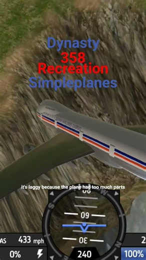 china airlines cargo flight 358 recreation in simpleplanes