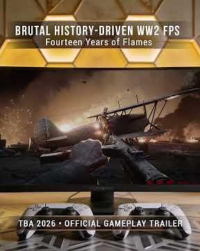Fourteen Years of Flames Official Gameplay Trailer | New WW2 FPS Game