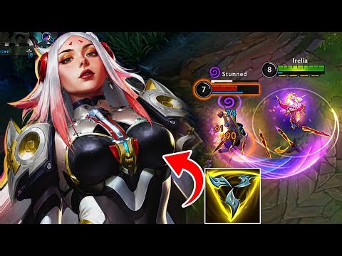 NEON DAREDEVIL IRELIA SKIN BLACK CHROMA IS BEAUTIFUL ✨ WILD RIFT