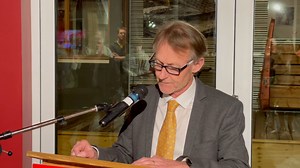 From chief medical officer to Liberal MP: Brendan Hanley wins in Yukon. Here he is speaking to his supporters moments after it was projected he was going to Ottawa. More here: https://www.cbc.ca/news/canada/north/yukon-federal-election-night-results-2021-1.6183136 | CBC Yukon