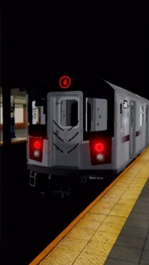 Woodlawn bound R142A (4) train leaves from Fulton Street #robloxtrains #mtasubway #r142a