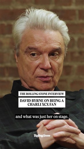 #DavidByrne reveals his reaction to seeing #Charlixcx performing by herself on stage: "Woah, this is really brave. But part of me was going, woah, this is really economical too." | Rolling Stone