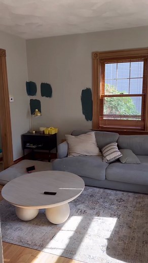 Now one with a song. Which did you prefer? Music or ASMR? #livingroomreveal #beforeandafter #bostonhomedecor #bostonmom #momof2 @luluandgeorgia @anthropologieofficial @Juniper Print Shop #momsoftiktok