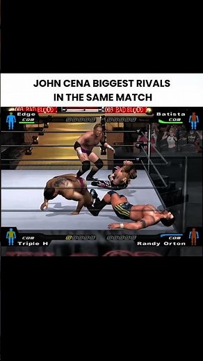 john cena biggest rivals #hctp #johncena #smackdownherecomesthepain