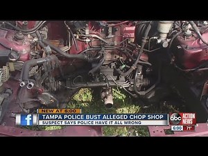 Police: Tampa 'chop shop' stripped down Hondas