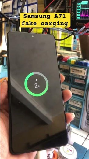 Samsung A71 fake carging ,jumper vbus done!!!#samsunga71 #fakecarging
