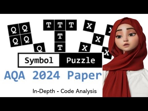 Text Files + Code | Symbol Puzzle | Code Analysis | A-Level 2024