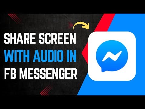 ✅ How To Share Screen With Audio In FB Messenger