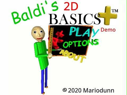 Baldi's 2D Basics PLUS (Demo) in scratch gameplay!