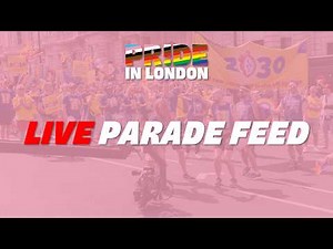 LIVE: Pride in London 2026 Parade Feed