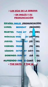 3.4M views · 70K reactions | “Learn the Days of the Week in English...