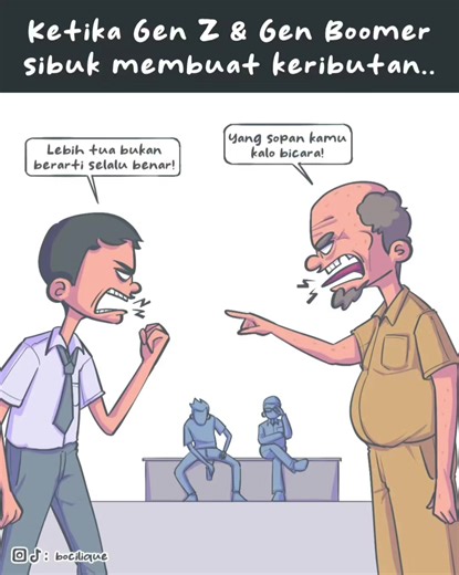 Gen Z vs. Boomers: A Fun Comic Meme Exploration