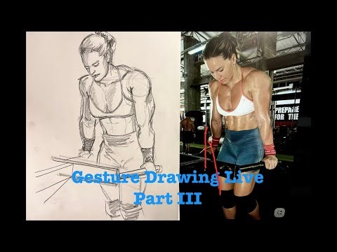 Live Gesture Drawing Day 3