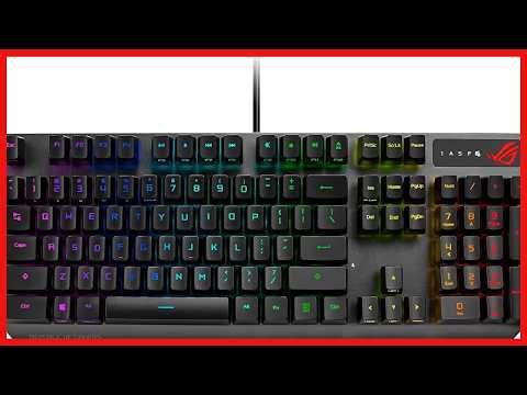 ROG Strix Scope RX: The Ultimate Mechanical RGB Gaming Keyboard with ROG RX Red Optical Switches