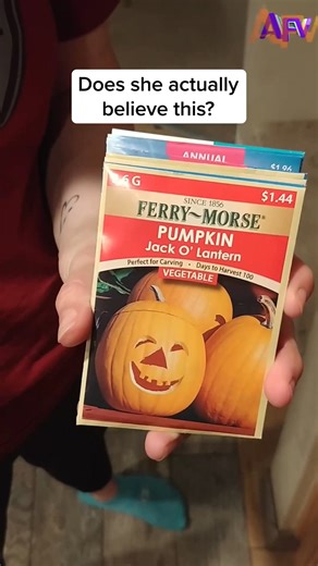 Do you know someone who'd believe this?! 🤣 #afv #fail #halloween #fblifestyle | America's Funniest Home Videos