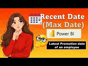 Recent Date / Max Date of an Event in Power Bi | Power BI Tutorial for Beginners