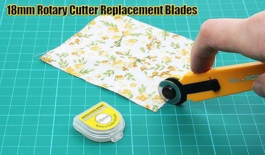 AUTOTOOLHOME 18mm Rotary Cutter Blades