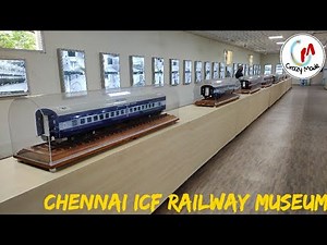 INDIAN TRAINS ICF MUSEUM|Engine & Coach All train miniature model detail walkaround|Crazymade