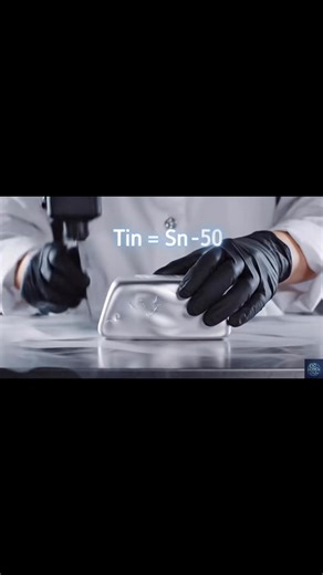 Cut and open inside of Tin-—Sn— Atomic Number 50 #chemistry #Atom #science #periodictable #viralchallenge #StudyAbroad #ScienceExplained #PeriodicTable #chemistry #atom #ตารางธาตุ #เคมี #วิทยาศาสตร์ #อะตอม | Chemistry and Science ASMR