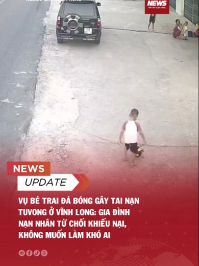 Gia đình nạn nhân lên tiếng vụ bé trai đá bóng ra đường khiến người đi xe máy ra đi mãi mãi #vtcnews #socialnews #hoithocuocsong #tiktoknews